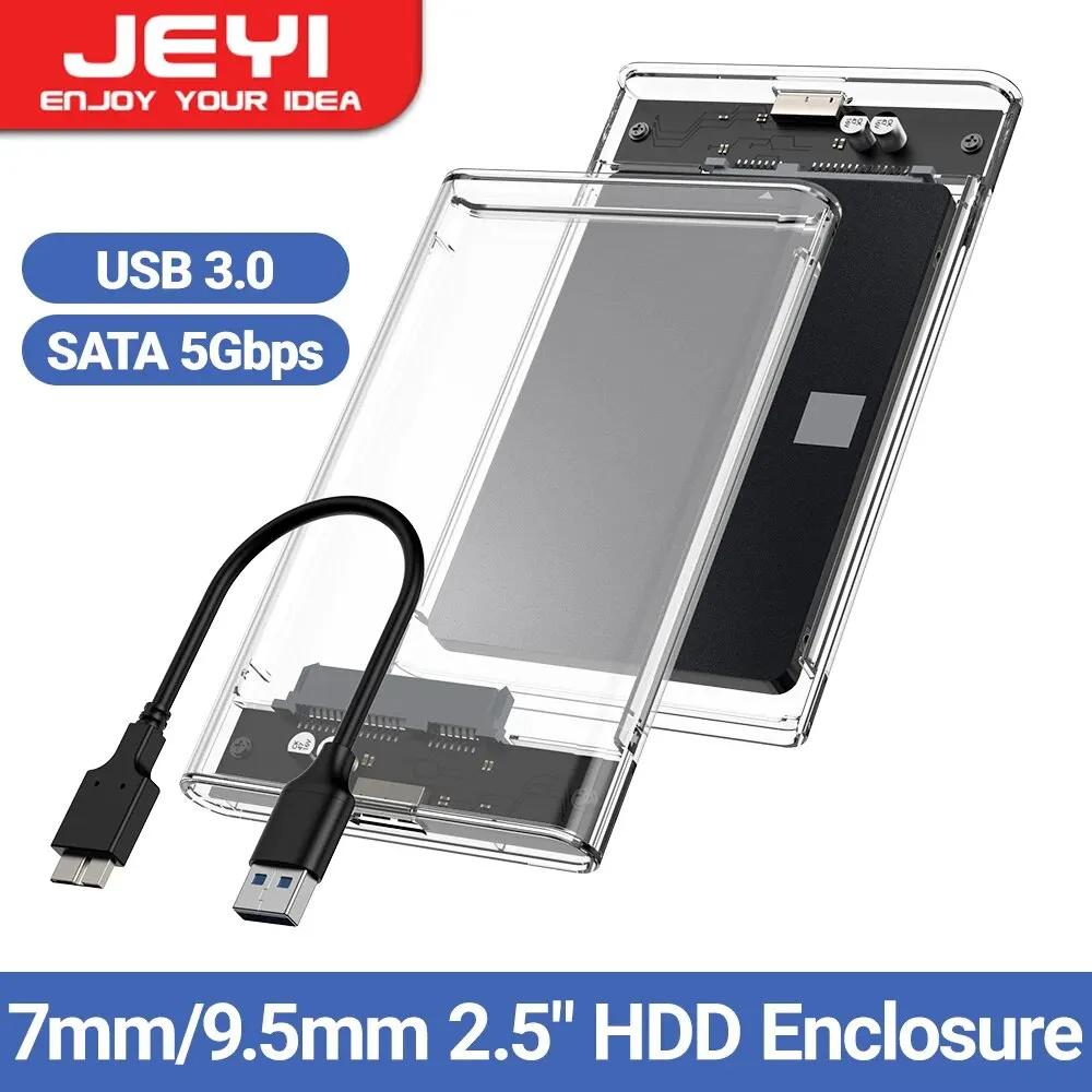 JEYI  ϵ ̺ ̽, 2.5 ġ  HDD Ŭ, SATA-USB 3.0  ʿ , 2.5 ġ SSD  HDD, 9.5mm, 7mm